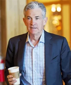 Jerome Powell Smiling Diamond Painting