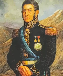 Jose De San Martin Diamond Painting
