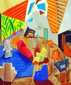 Large Interior Los Angeles Diamond Painting