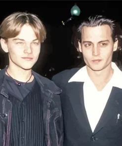 Leonardo Dicaprio And Depp Diamond Painting