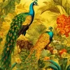 Peacock Couple Diamond Painting