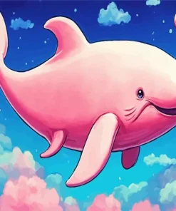 Pink Dolphin Diamond Painting