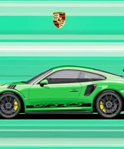 Porsche Illustration Diamond Painting