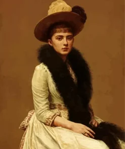 Portrait Of Sonia By Henri Latour Diamond Painting