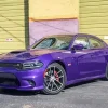 Purple Dodge Charger Daytona Diamond Painting