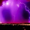 Purple Lightning Diamond Painting