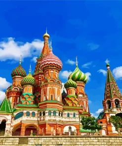 Red Square Moscow Diamond Painting