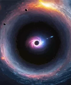 Space Black Hole Diamond Painting