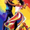 Tango Dancer Diamond Painting