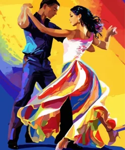 Tango Dancer Diamond Painting