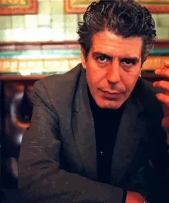Anthony Bourdain Diamond Painting