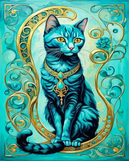Blue Cat Diamond Paints Blue Cat Diamond Painting