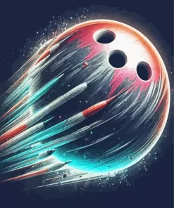 Bowling Ball Art Diamond Painting