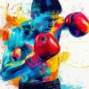 Boxer Art Diamond Painting
