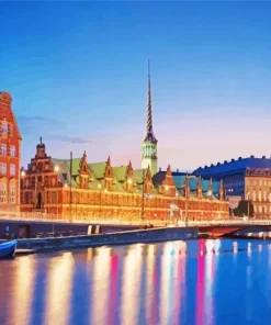 Copenhagen Borsen Diamond Painting