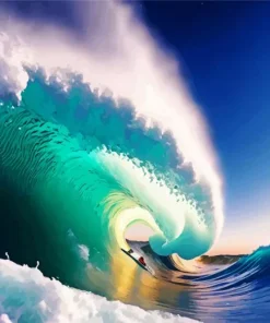 Inside A Wave Diamond Painting