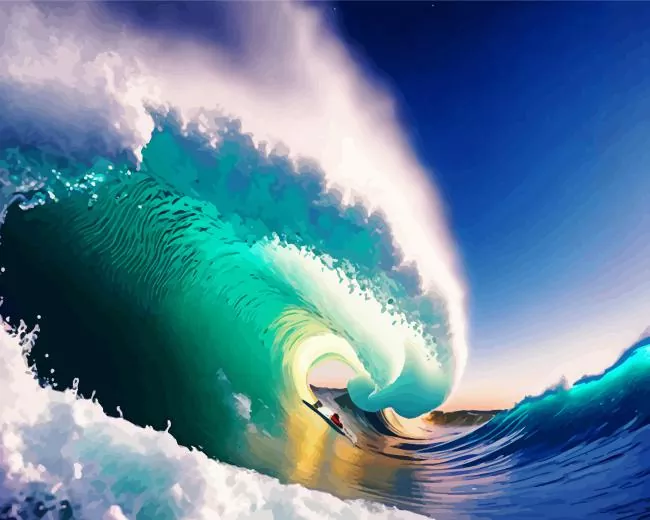 Diamond Dotz Inside A Wave Diamond Painting