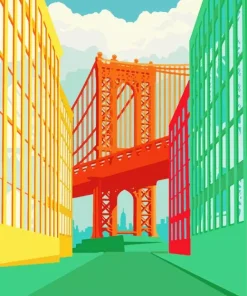 Easy Bridge Diamond Painting