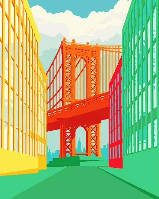 Easy Bridge Diamond Paints Easy Bridge Diamond Painting