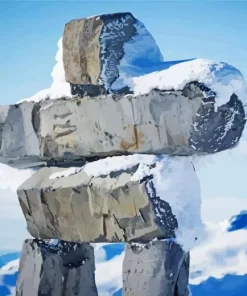 Inukshuk Whistler Diamond Painting