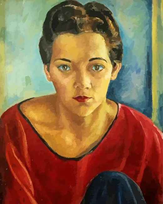 Leon Kroll Beautiful Lady Diamond Dotz Leon Kroll Beautiful Lady Diamond Painting