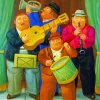 Musicians Fernando Botero Diamond Painting