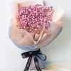 Pink Baby Breath Bouquet Diamond Painting