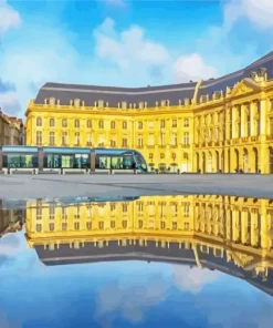 Place de la Bourse Reflection Diamond Painting