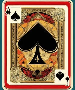 Ace Of Spades Diamond Painting