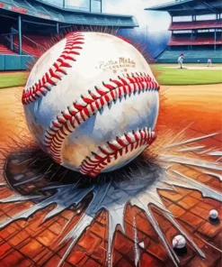 Baseball Art Diamond Painting