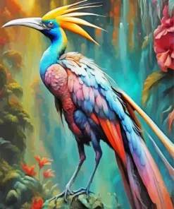 Bird Of Paradise Diamond Painting