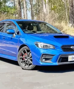Blue Subaru WRX Diamond Painting