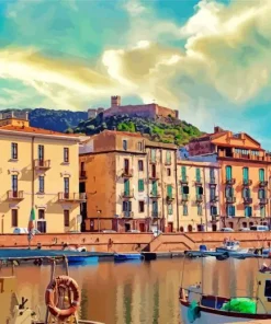 Bosa Sardinia Diamond Painting