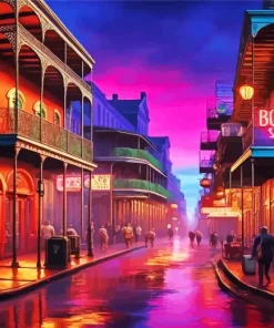 Bourbon Street New Orleans Diamond Painting