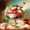 Bowl Of Fruit Diamond Painting
