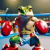 Boxer Frog Diamond Painting