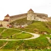 Brasov Cetatea Rasnov Castle Diamond Painting