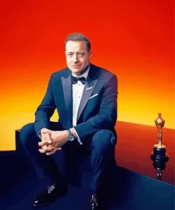 Brendan Fraser Oscar Nominations Diamond Painting