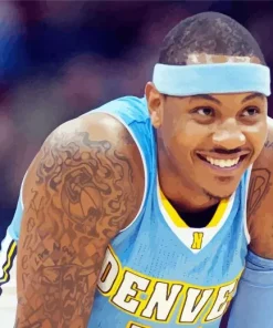 Carmelo Anthony Diamond Painting
