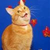 Cat Smiling Diamond Painting