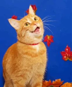 Cat Smiling Diamond Painting