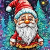Christmas Gnome Diamond Painting
