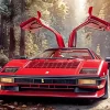 Cool Ferrari 308 Art Diamond Painting