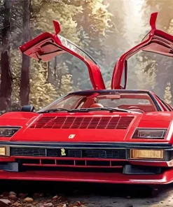 Cool Ferrari 308 Art Diamond Painting