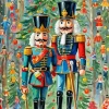 Cool Nutcracker Art Diamond Painting