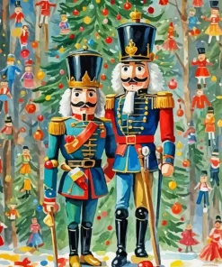 Cool Nutcracker Art Diamond Painting