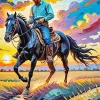 Cowboy Art Diamond Painting