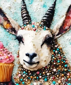 Cute Oryx Diamond Painting