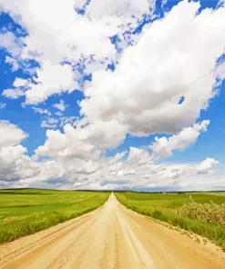 Dirt Road Diamond Painting