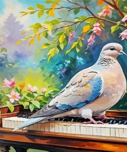 Dove Bird Diamond Painting